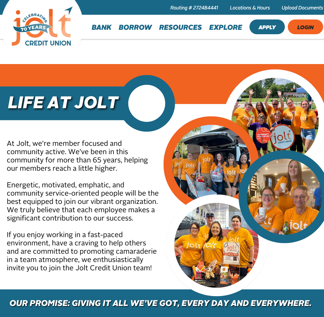 Jolt Credit Union